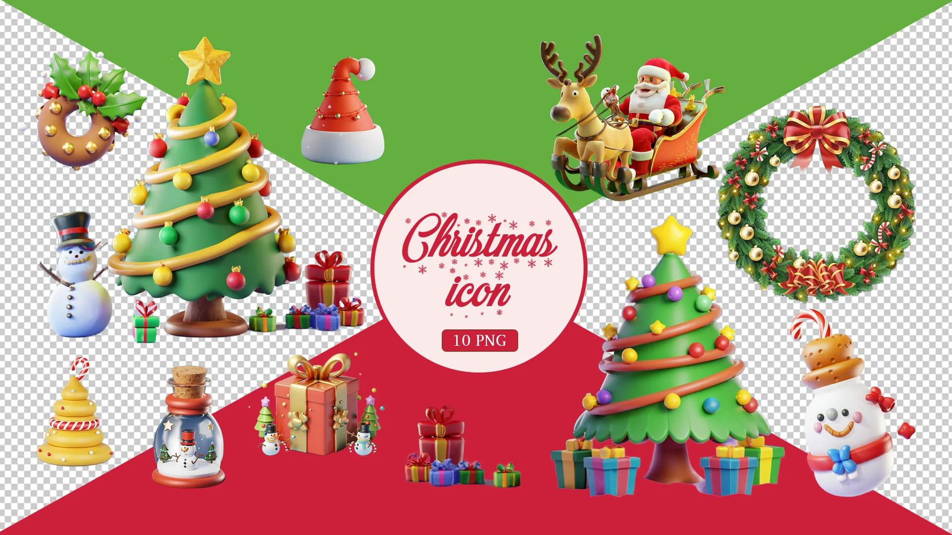 Top Merry Christmas 3D Packs